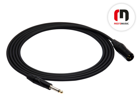 Kabel mikrofonowy XLR M - JACK 6.3