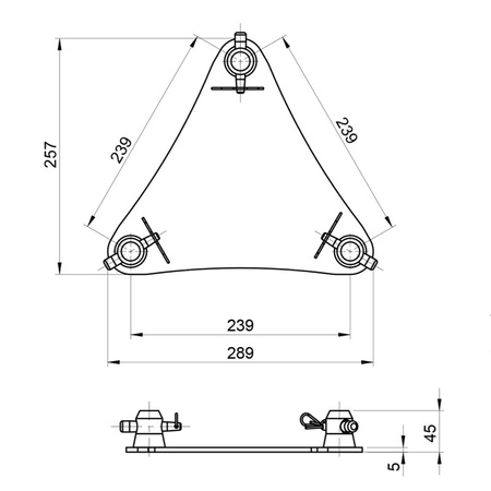 Podstawa PDS 38 Black