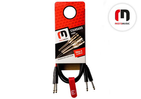 Kabel audio 2x JACK MONO 6.3 - 2x JACK MONO 6.3