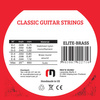 ELITE-BRASS  Classic Guitar Strings - struny do gitary klasycznej 