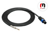 Kabel głośnikowy JACK 6.3 - ZŁĄCZE GŁOŚNIKOWE Żyła 2 x 1,5mm² 