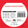 ELITE-SILVER Classic Guitar Strings - struny do gitary klasycznej 